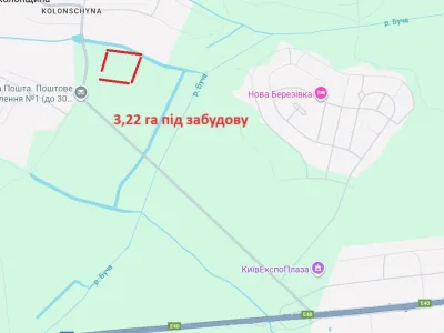 Змельна ділянка 3,5 га Колонщина, під забудову, фото 3