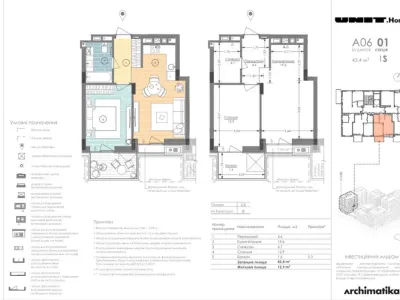 Продам однокімнатну квартиру Жк Unit Home, фото 2