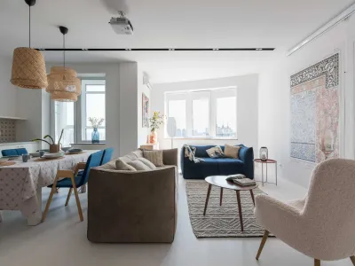 Видова квартира в ЖК "Сонячна Рів'єра" • 160 м²